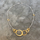 small rough cut multi jumble necklace - Lisa Crowder Studio