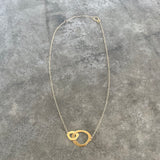 tiny two rough cut necklace - Lisa Crowder Studio