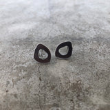 tiny rough cut post earring - Lisa Crowder Studio