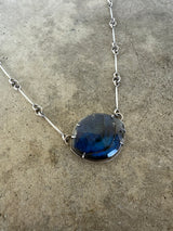 labradorite marquise necklace