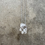 single herkimer diamond necklace