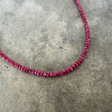 graduated ruby necklace