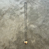 tiny heart necklace-gold - Lisa Crowder Studio