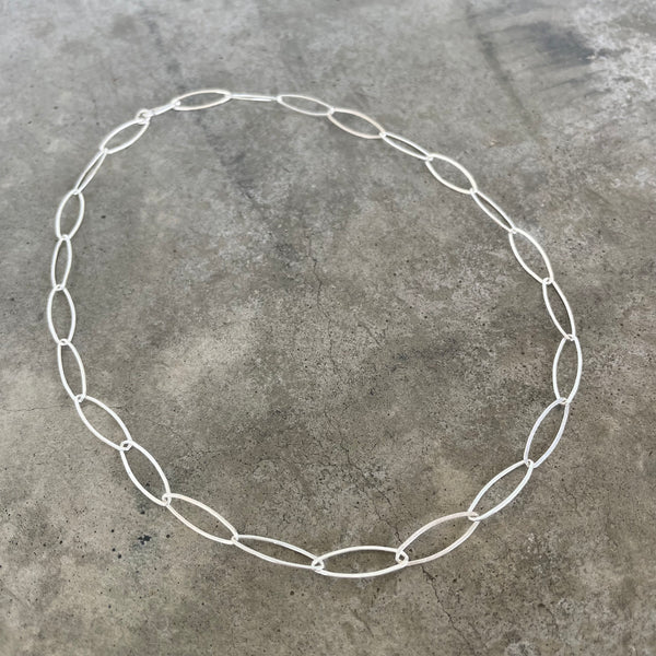 oval link chain-matte