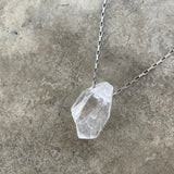 large quartz necklace