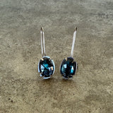 kyanite freeform earrings - Lisa Crowder Studio