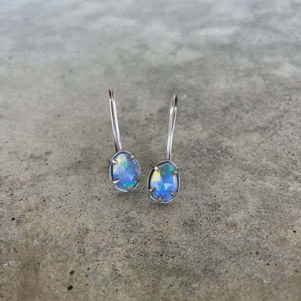 small welo opal drop earrings