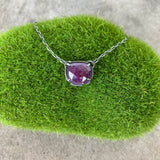mini ruby necklace - Lisa Crowder Studio