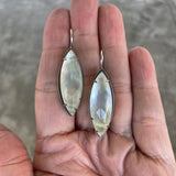 long mother of pearl marquis earrings