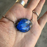 labradorite marquise necklace - Lisa Crowder Studio