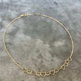 string of hearts necklace