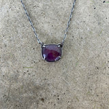 mini ruby necklace - Lisa Crowder Studio