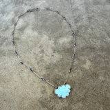 garnet freeform earrings - Lisa Crowder Studio