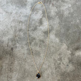 onyx freeform mini necklace - Lisa Crowder Studio