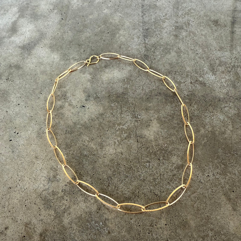 oval link chain