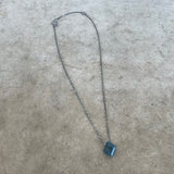 apatite geometric pendant