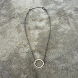 small single rough cut necklace - Lisa Crowder Studio