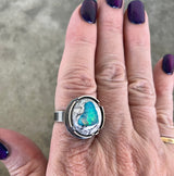 mexican fire opal ring - Lisa Crowder Studio