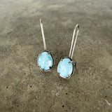 small larimar earrings