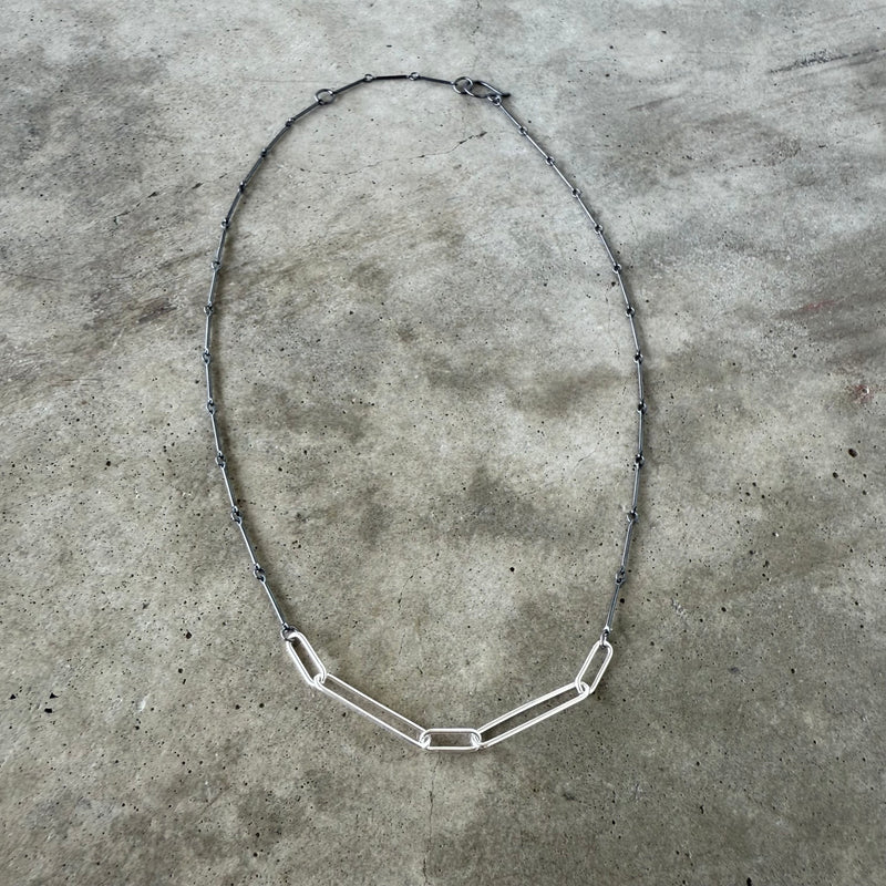 long short layering necklace