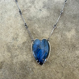 garnet freeform earrings - Lisa Crowder Studio