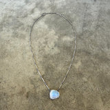 small moonstone freeform necklace - Lisa Crowder Studio