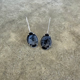 enamel freeform earrings - Lisa Crowder Studio