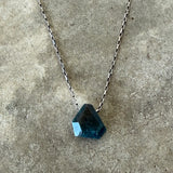 apatite geometric pendant - Lisa Crowder Studio