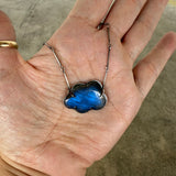 blue labradorite cloud necklace