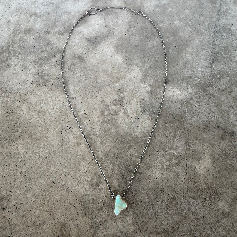welo opal freeform necklace