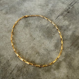 large box chain-vermeil