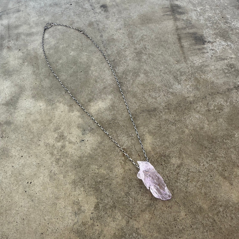 kunzite magic necklace