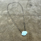 peruvian opal cloud necklace