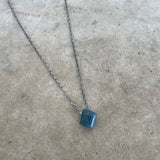 apatite geometric pendant