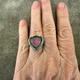 small tourmaline slice ring - Lisa Crowder Studio