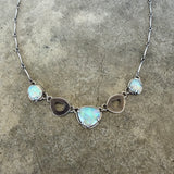 tiny rough cut welo opal necklace - Lisa Crowder Studio