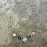 tiny rough cut welo opal necklace - Lisa Crowder Studio