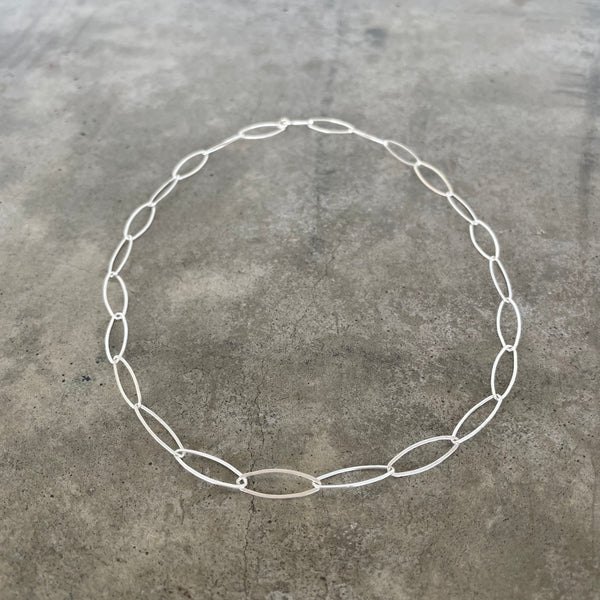 oval link chain-matte
