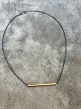 single bar necklace (round) - Lisa Crowder Studio