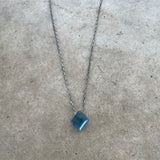 apatite geometric pendant