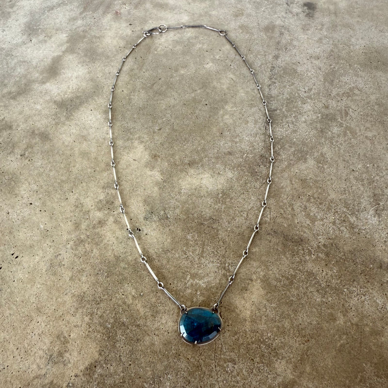 apatite freeform necklace-small