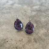 star sapphire earrings