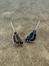 garnet freeform earrings - Lisa Crowder Studio