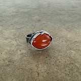 carnelian lips ring
