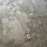 single herkimer diamond necklace