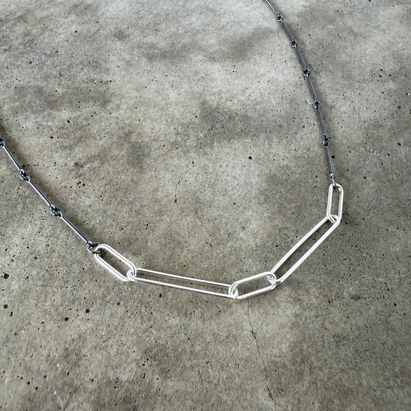 long short layering necklace