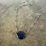 labradorite marquise necklace