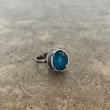 apatite doublet ring - Lisa Crowder Studio