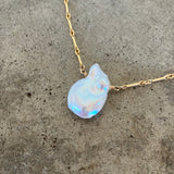 freeform freshwater pearl necklace