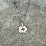 texas cutout pendant